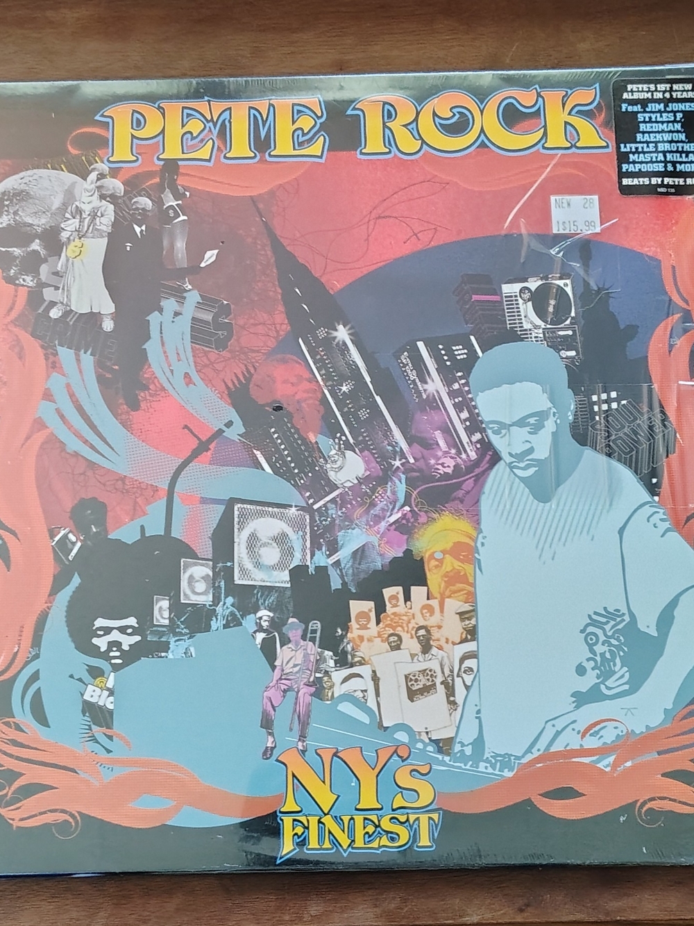 Pete Rock - NY's Finest - Nature Sounds - NSD 135 - Vinyl - 2008 - Hip Hop